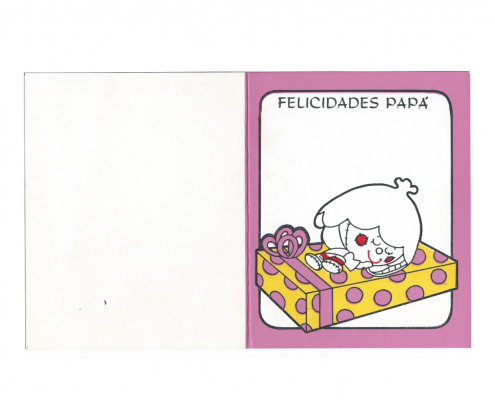 Postal de felicitación por el día de los padres