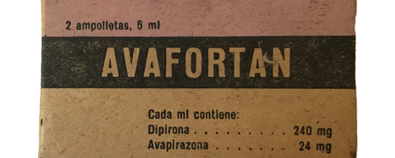 Envase del medicamento Avafortán