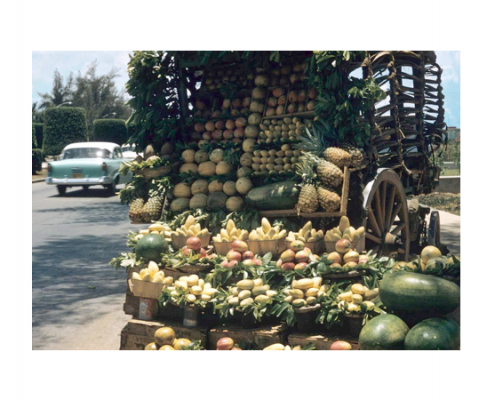 Puesto de frutas