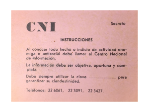 Tarjeta del Centro Nacional de Información