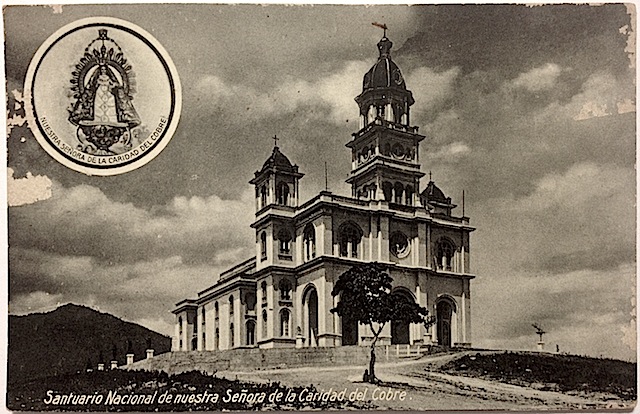 Tarjeta postal del Santuario de la Virgen de la Caridad del Cobre