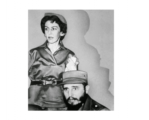 Celia Sánchez y Fidel Castro