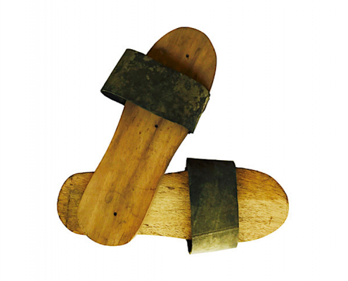 Chancletas de palo
