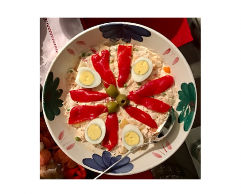Ensalada de pollo