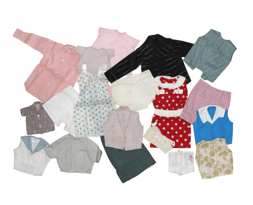 Muestras de vestuario