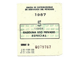 Bono de gasolina especial
