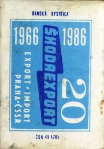 caja de fosforos Skodaexport